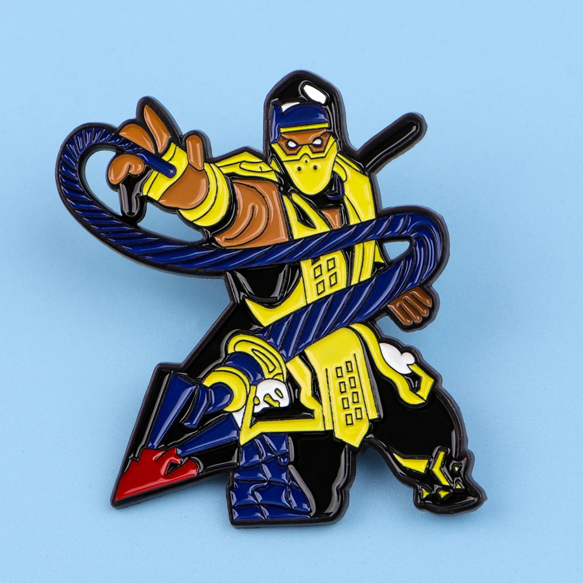 Insignias esmaltadas de juegos de calle para mochila, broches para mujeres y hombres, alfileres de solapa, joyería de moda, accesorios de Cosplay, juguetes de regalo