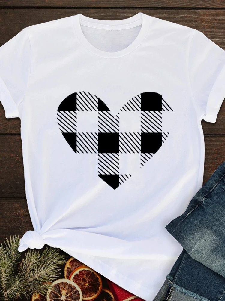 

Summer Print Lady Casual T Shirt Christmas Style T-Shirt Women Tops Harajuku Streetwear Short Sleeve Tshirt Drop Ship Fashion