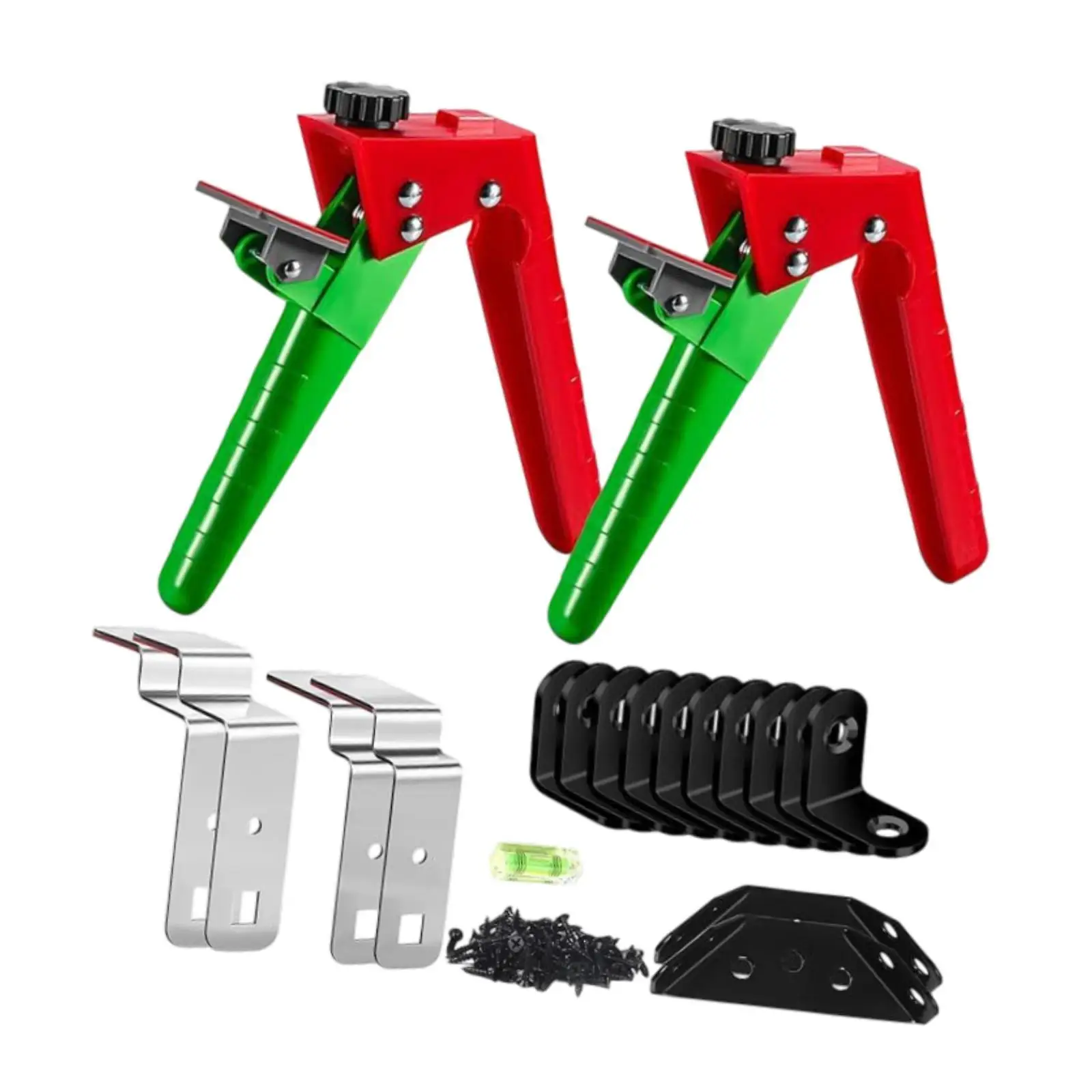 2Pcs Adjustable Drawer Panel Fixing Clamps,Hardware Jigs Fixator Drawer Front Installation Clamps for Furniture Office Repair