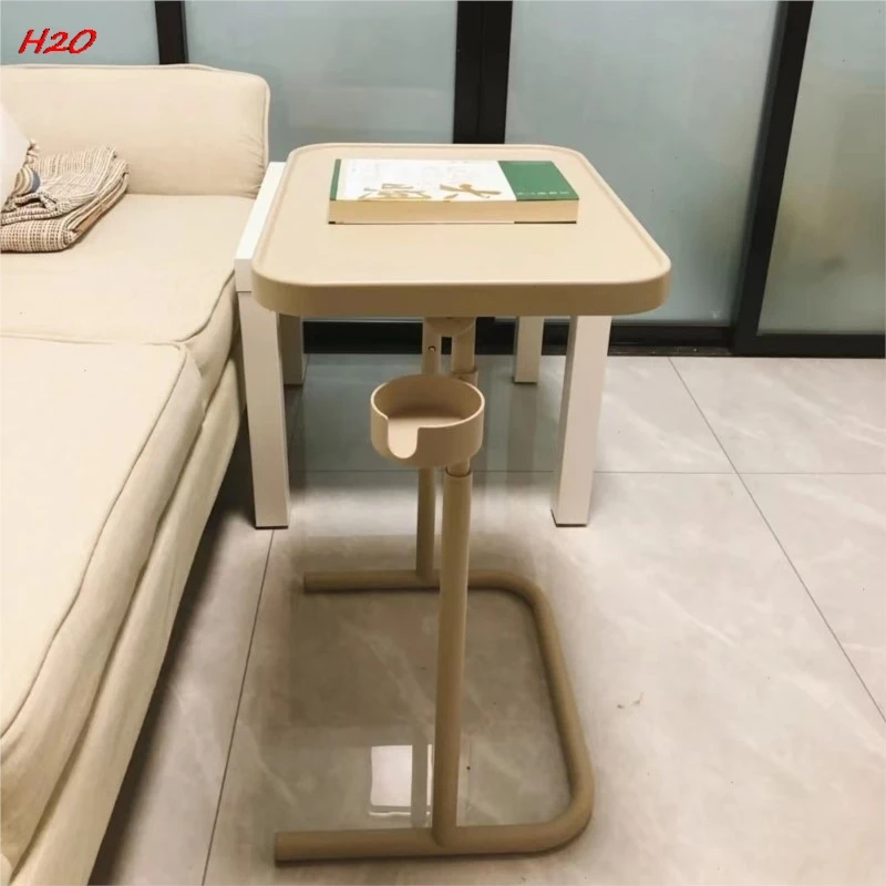 H2O Bedside Table Home Bedroom Desk Movable Lift Folding Table Simple Student Dormitory Ins Small Computer Table Hot New