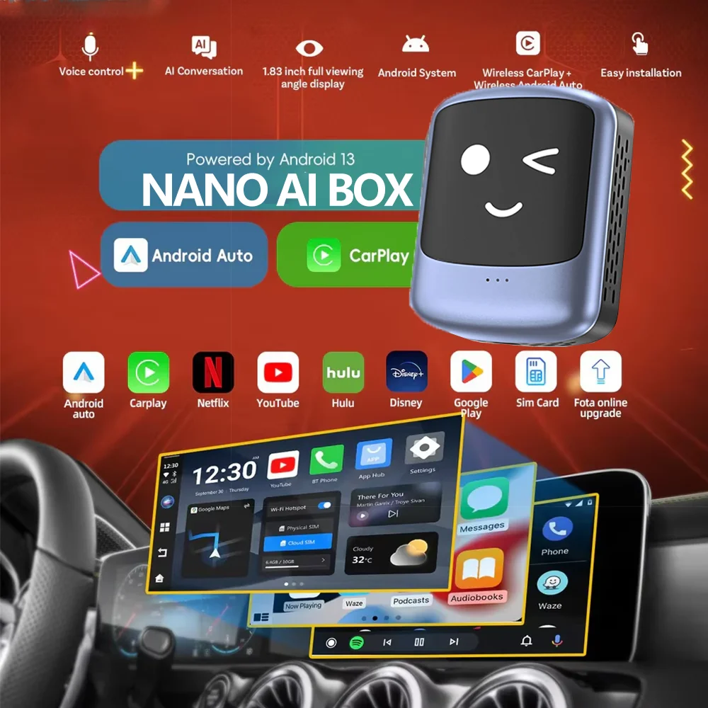 

Android 13 Car AI Box Wireless Carplay Adapter Android Auto For Netflix Youtube For Peugeot 208 308 408 508 2008 3008 4008 5008