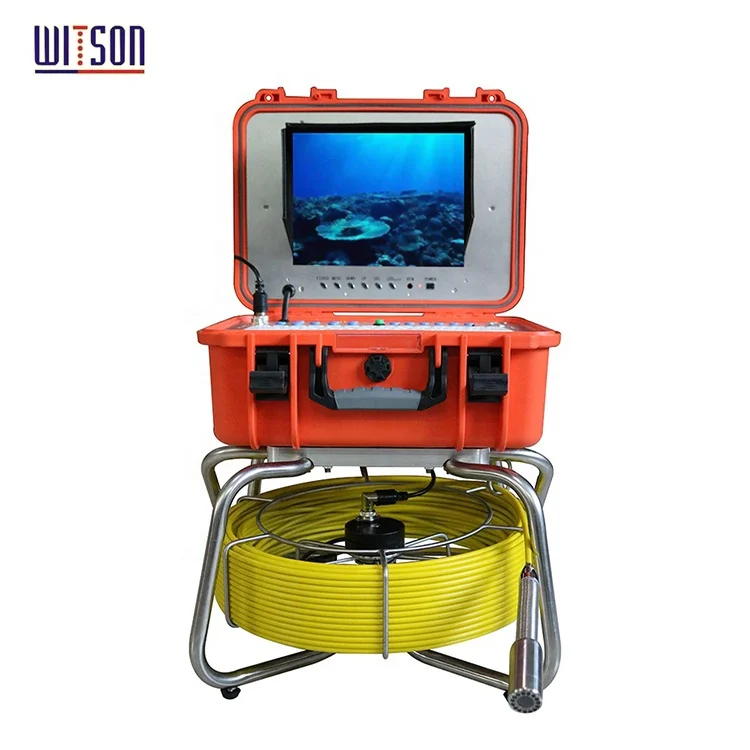 2024 New Hot Sale 60 Meters Push Type Cable Sewer Drain Cmos Inspection System