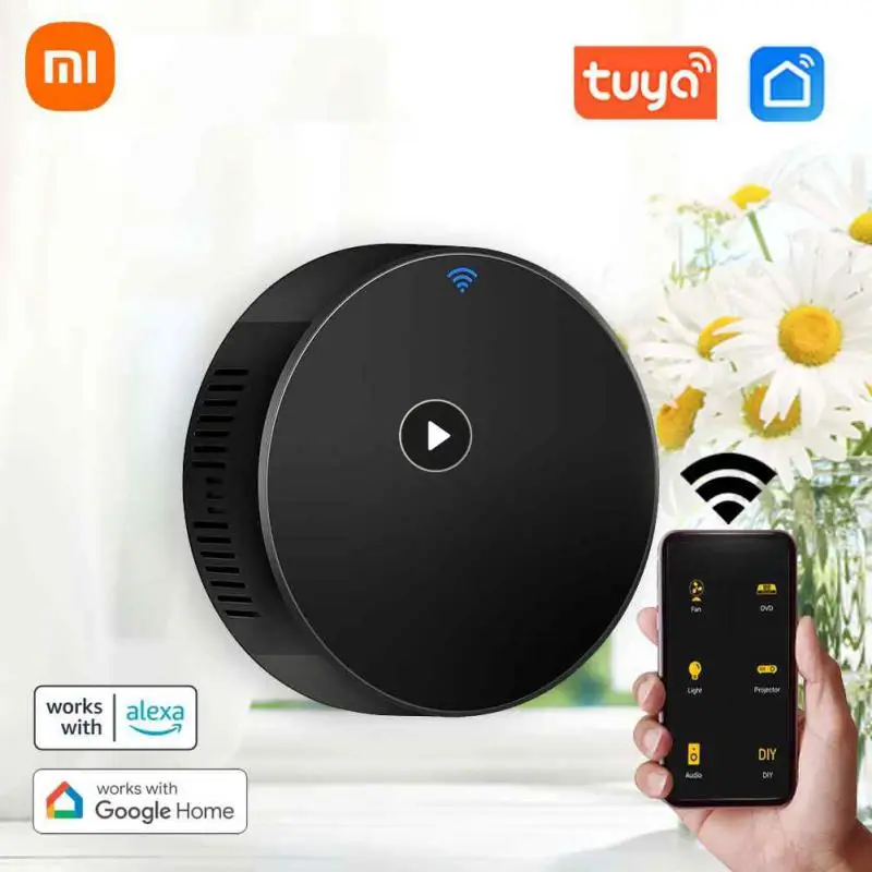 Xiaomi-Télécommande infrarouge WiFi universelle, télécommande infrarouge pour climatisation TV Smart Life, fonctionne avec Alexa et Google Home