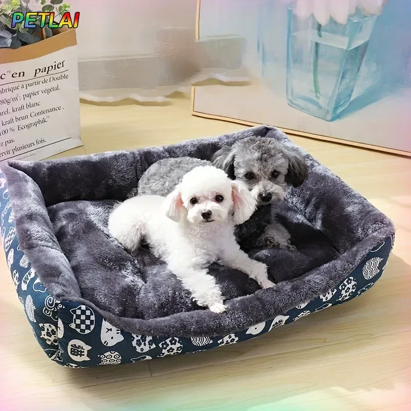 

Super soft dog bed warm mat comfortable Internet-famous winter cat sleeping bed pet nest plush suitable for all kinds of dog