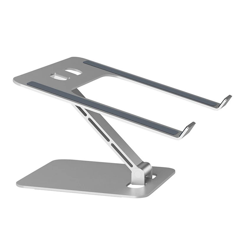 Ergonomic Laptop Stand, Adjustable Aluminium Alloy Desk Riser For Laptops