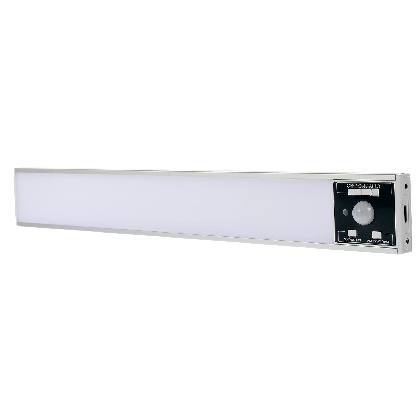 

1 set Rechargeable Motion Sensor Light Indoor Under Cabinet Led Closet Light Usb Night Lamp For Kitchen Bedroom Office 1 Set