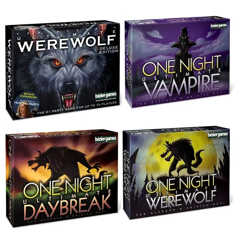 Board Games - For Collectible Hobbies | One Night Ultimate Werewolf | Board Games | Ages 8+ | 3-10 players