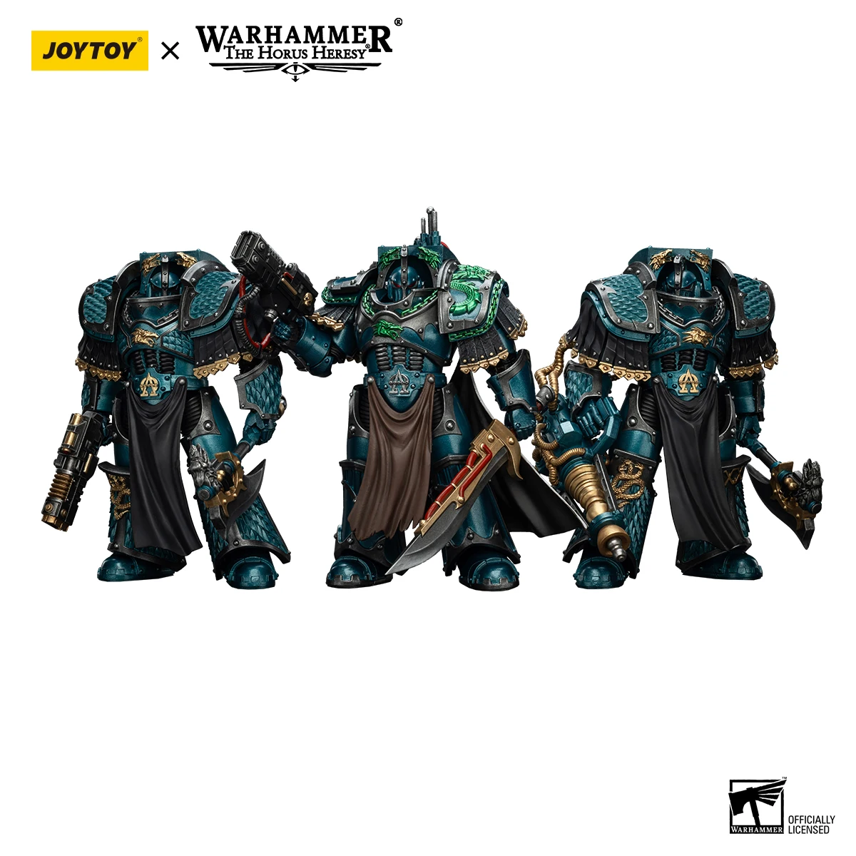 JOYTOY Warhammer 40K 1/18 figurine Alpha légion Lernaean Terminator légion figurines d'anime jouets Collection