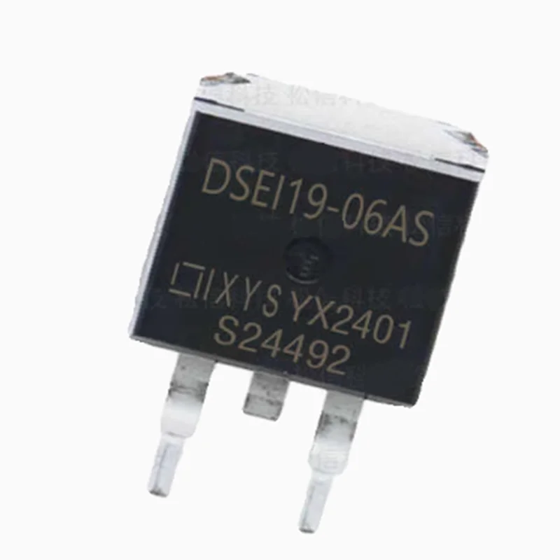5pcs-20pcs DSEI19-06AS   D2PAK-2 (TO-263-2) Fast Recovery Rectifier  Small Signal Switching Diode 19 Amps 600V