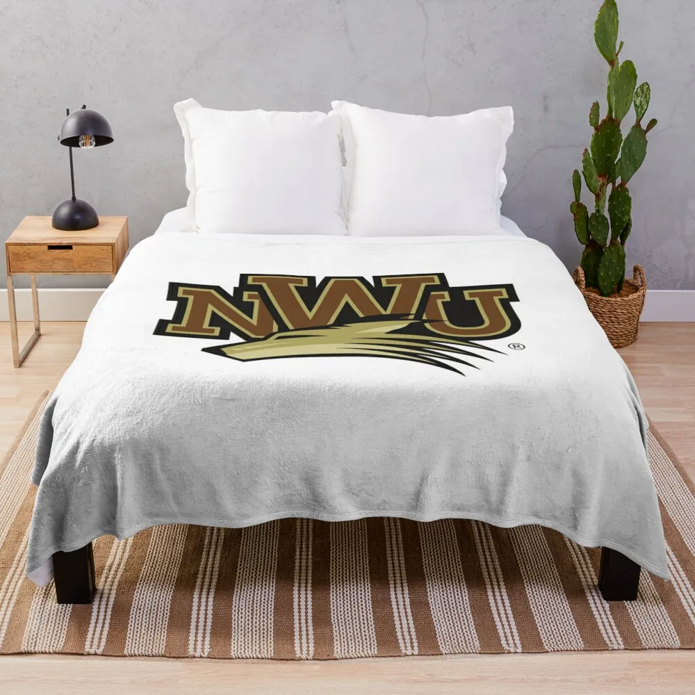 

Nebraska Wesleyan wolves Throw Blanket Comforter Quilt Blankets