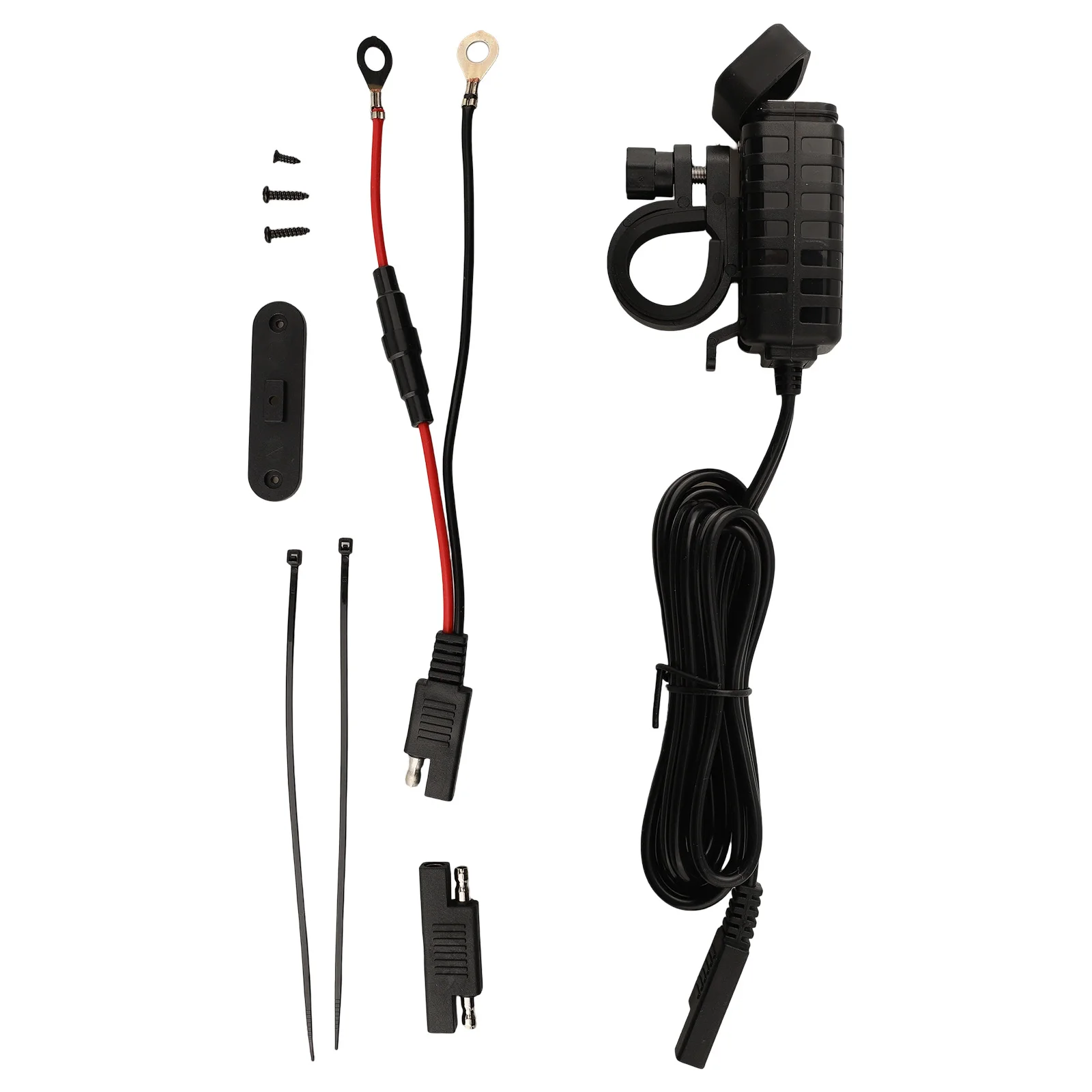 

Sleek Waterproof Car Charger Adapter for Motorcycles Offering For QC 3 0 Fast Charging Capability and Safety Protections