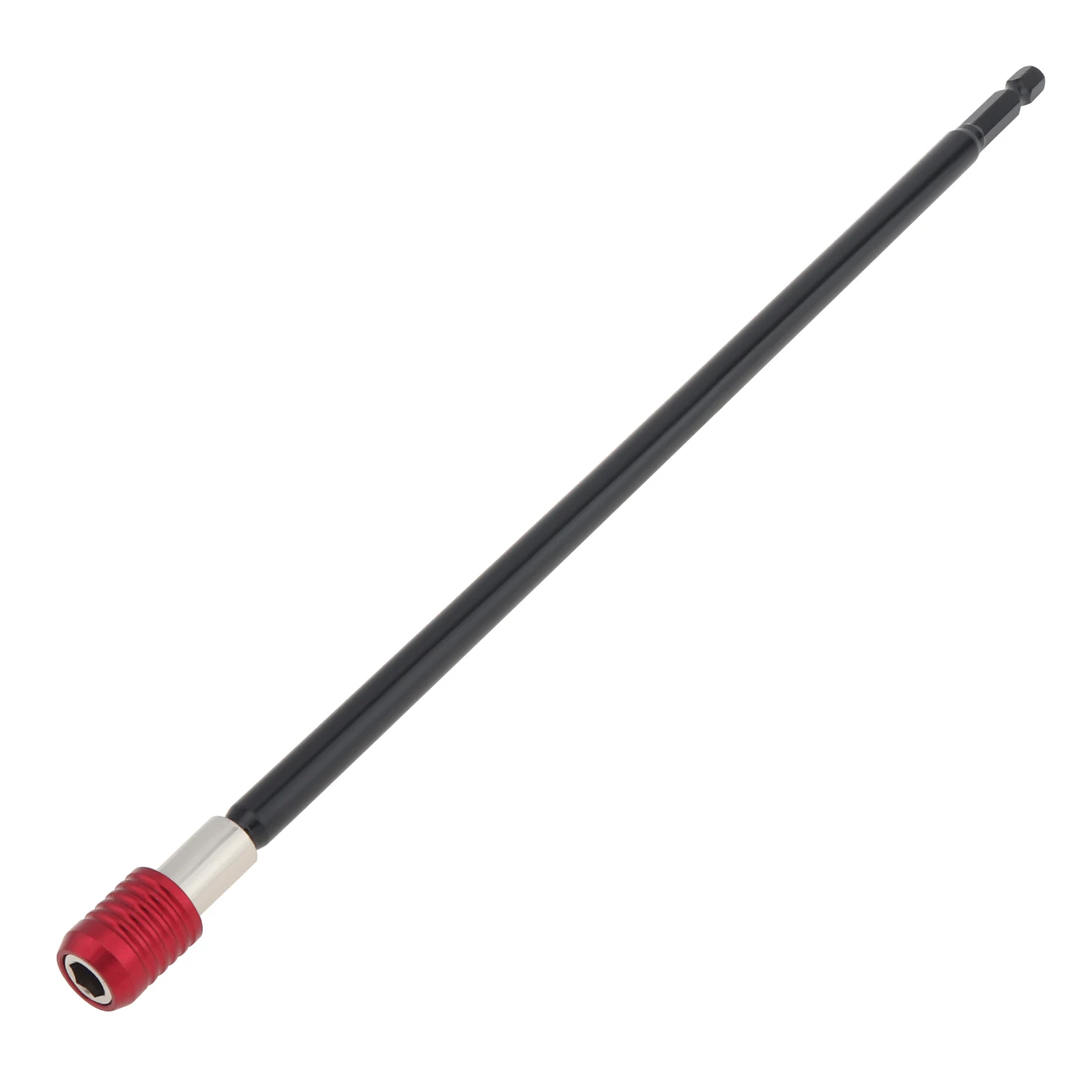 

1pcs 300mm Magnetic Impact Drill Chrome Vanadium Steel Screwdriver Bit Holder Bar with 1/4 inch Hex Quick Release Bit Holder