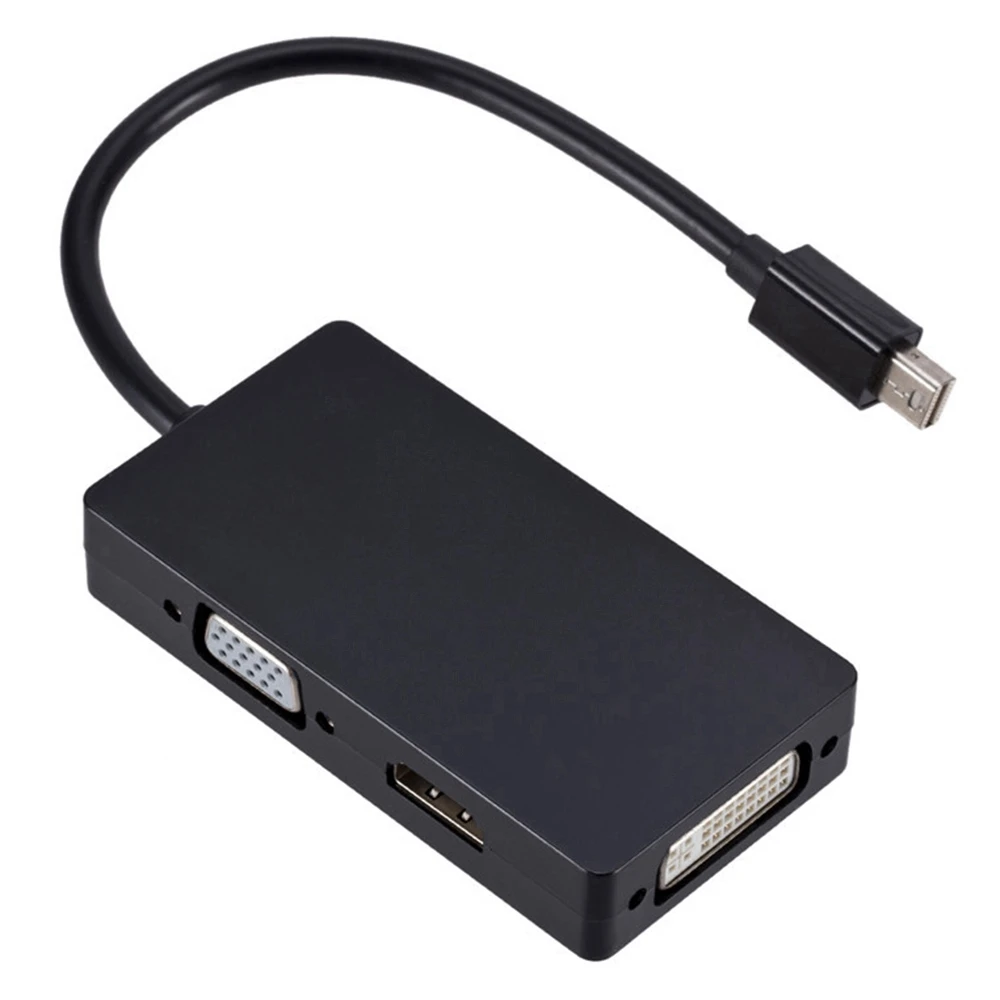 Convertitore HD tre in uno VGA DVI compatibile da Mini DP a HDMI VGA DVI compatibile da Mini DP a HDMI