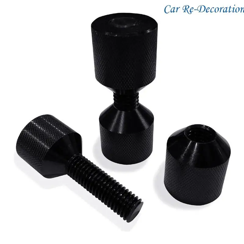 

R58D Durable Aluminum 1-1/8inch Two Hole Pins Set 2 Hole Flange Alignment Pin Firm Flange Arrangement Pin Set Handy Universal