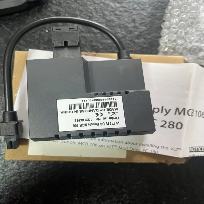 

Danfoss VLT 24VDC Supply MCB 106 NO. 132B0368