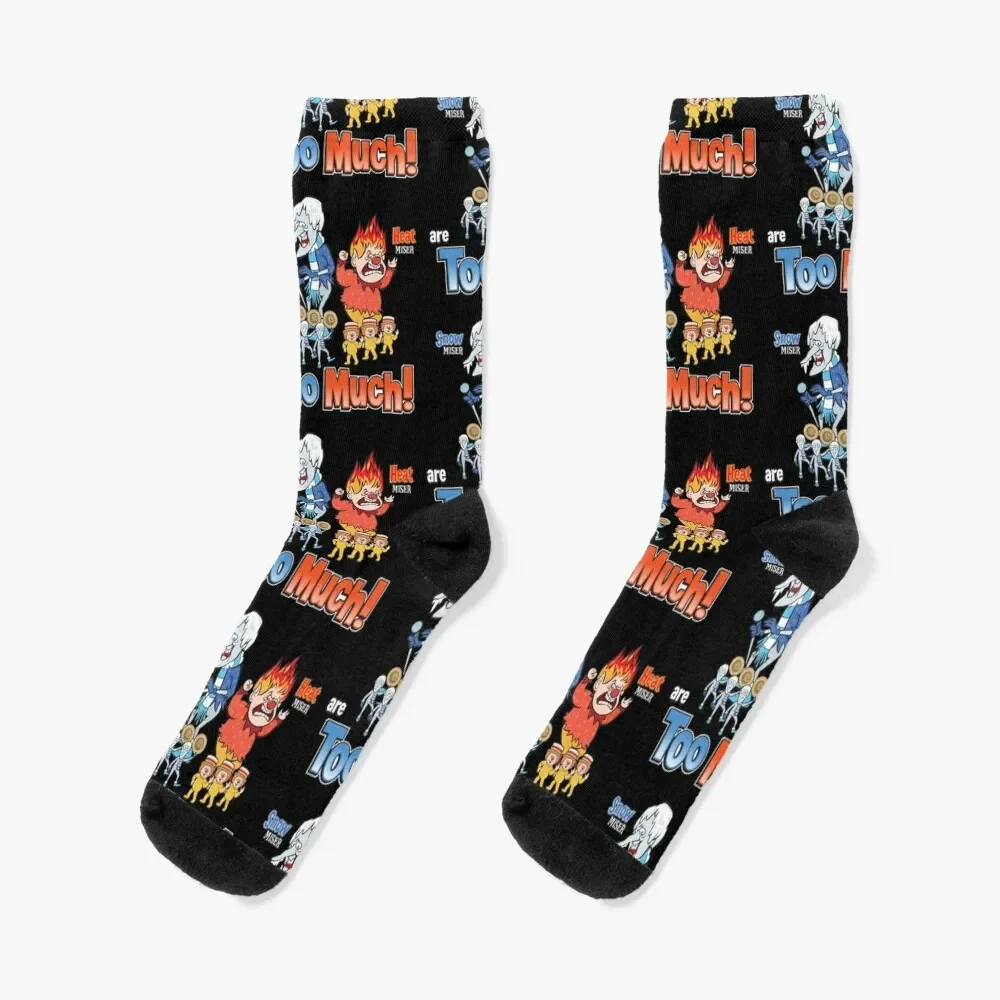 Miser Brothers - Too Much! Socks shoes New year's Socks Woman Men's