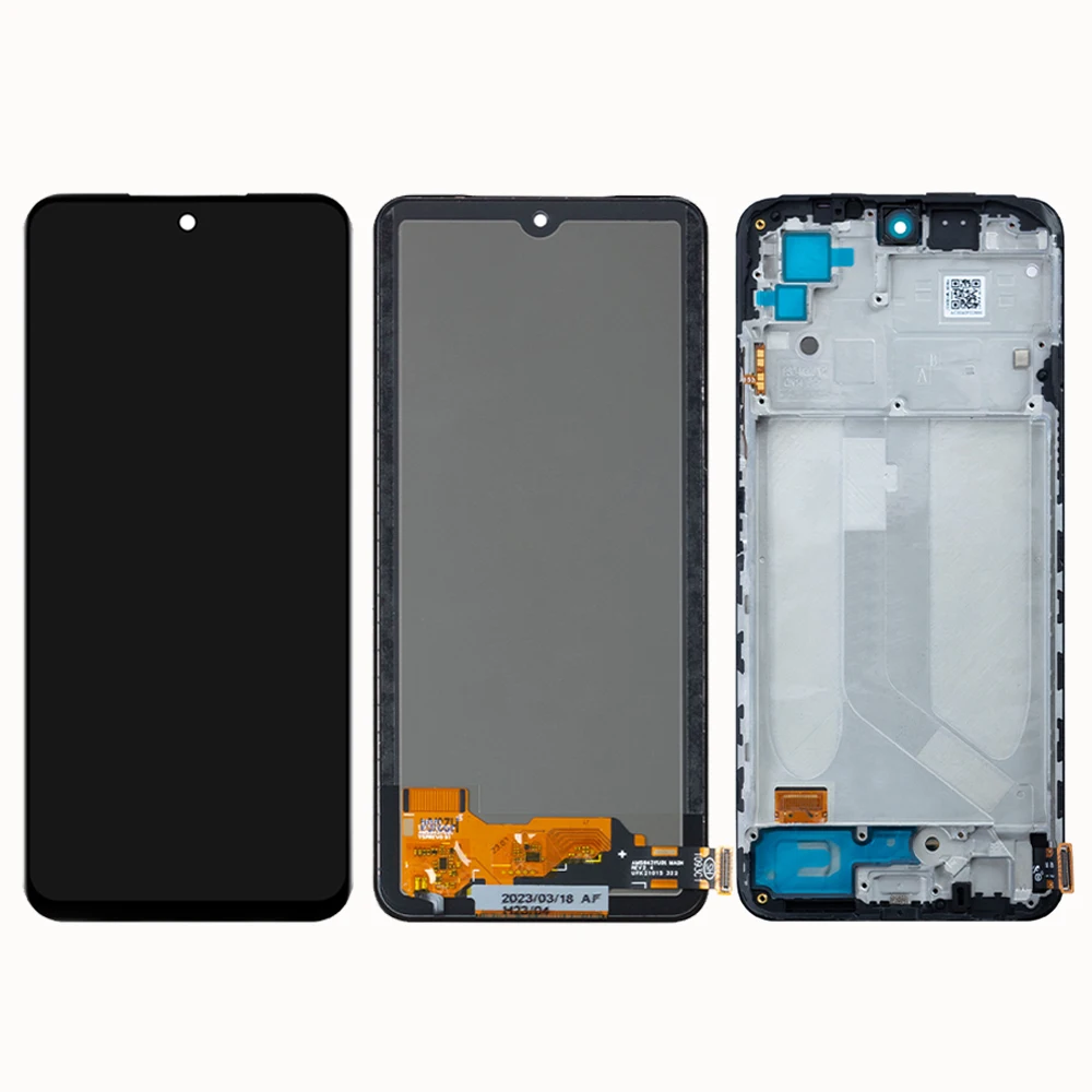 Schermo LCD da 6.43 "per Xiaomi Redmi Note 10 Display LCD muslimex digitizer Touch Screen per Redmi Note 10S muslimah Assembly