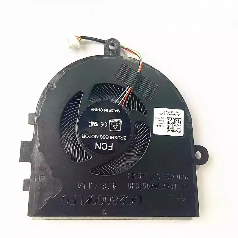 Original New CPU Cooler Fan for DELL Inspiron/Vostro 5493 3480 3481 3590 3593 3584 Laptop Cooling Fan