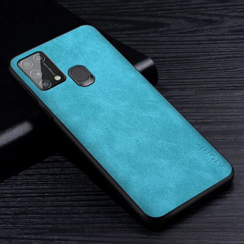 Premium PU Leathe Phone Case for Samsung Galaxy A31 A41 A21S A11 M11 Solid Color Cover for Samsung Galaxy M31 M31S M51 Case