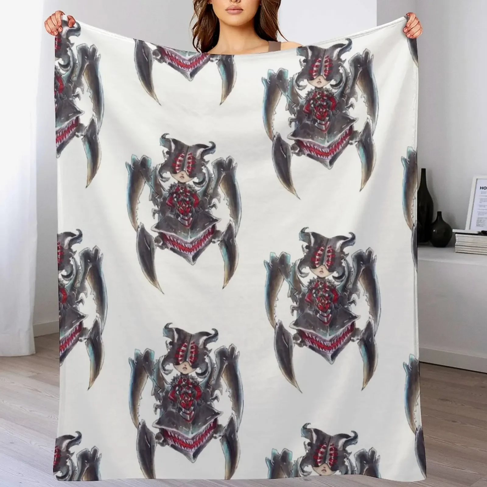 

Sheoldred, Whispering One Throw Blanket Cozy Throw Blanket Birthday Gift for Him Her