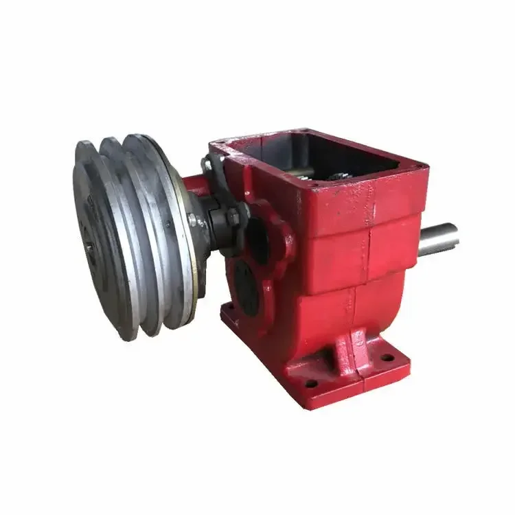 Gear reducer powered fertilizer applicator Gearbox, agricultural fertilizer spreader Gearbox