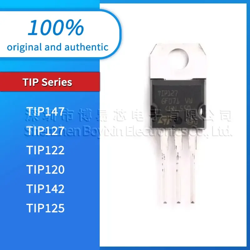 5 piezas TIP147 TIP127 TIP122 TIP120 TIP142 TIP125 original genuino