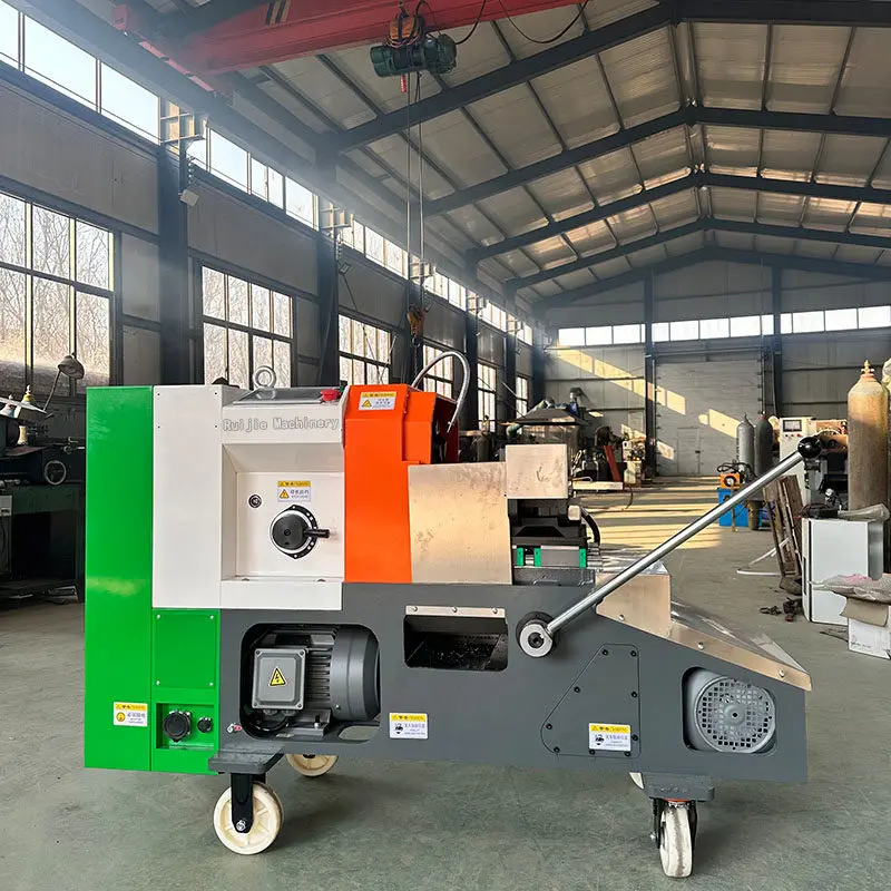 Automatic threading machine fire pipe electric tooth opening rolling machine steel pipe galvanized pipe automatic identification
