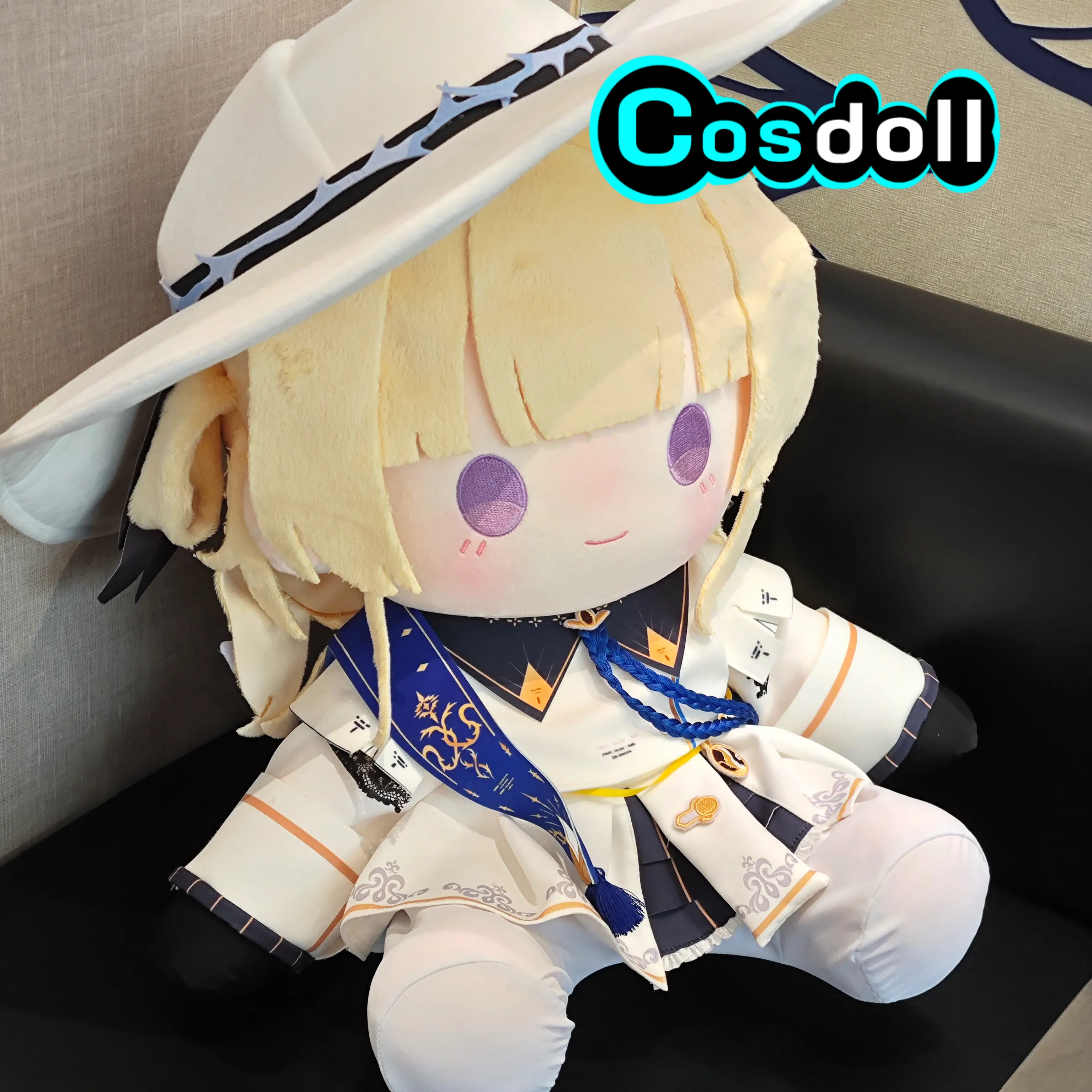 

40 см Wuthering Waves Фиби, мягкие плюшевые куклы, одежда, подушка, модель, орнамент, аниме-фигурка, игра, игрушка, подарки для детей, костюм