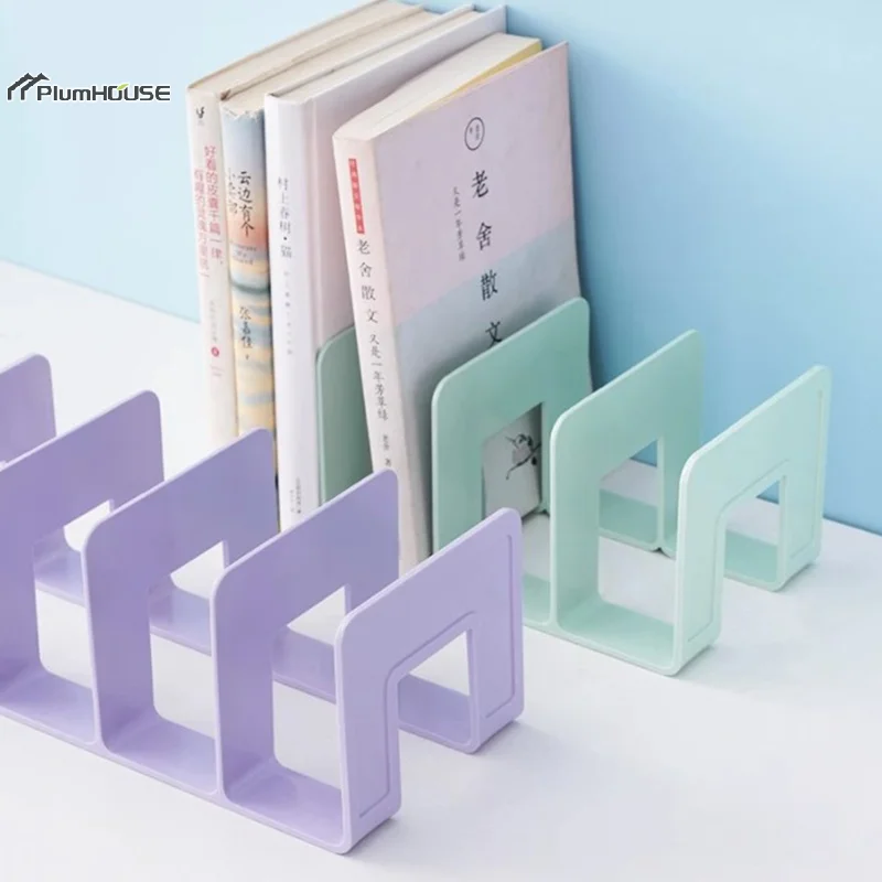 New Multi-function Book Magazine Bookshelf Storage Stand Desk Organizer Holder For Book Magazine CD Files School Office Supplies