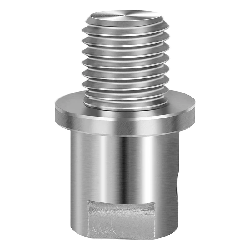 Adaptador de eixo de cabeçote de torno, converte 5/8 polegadas a 1 polegada X 8JAS
