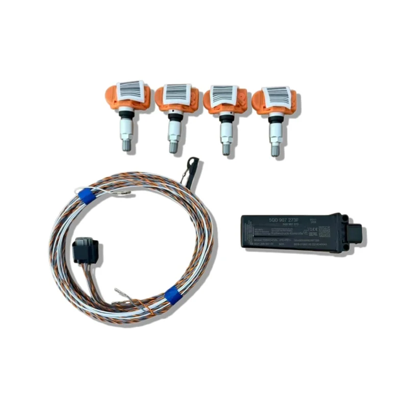 OEM For VW Golf 8 Lamando L Skoda Octavia Pro A8 MQB EVO Upgraded TPMS Tire Pressure Monitoring System/set 5Q0907273F 5Q0907275F