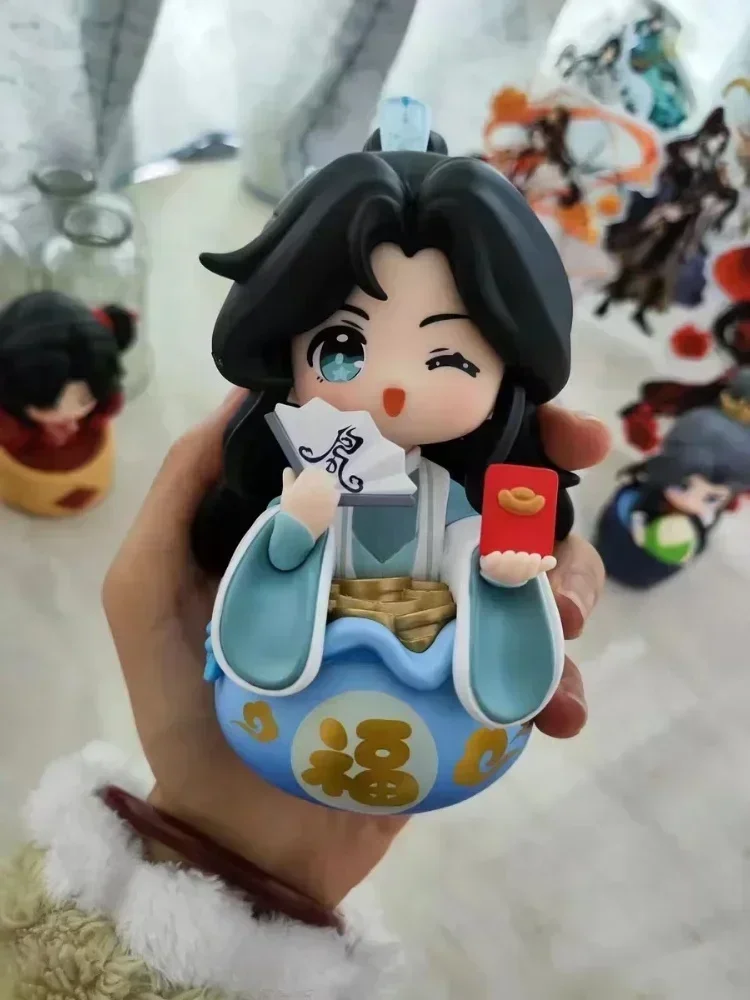 Tian Guan Ci Fu serie de imágenes de grupo de Festival de animación, caja ciega de cómics Xie Ling/hua Cheng, decoración juguete de hecho a mano, regalo genuino