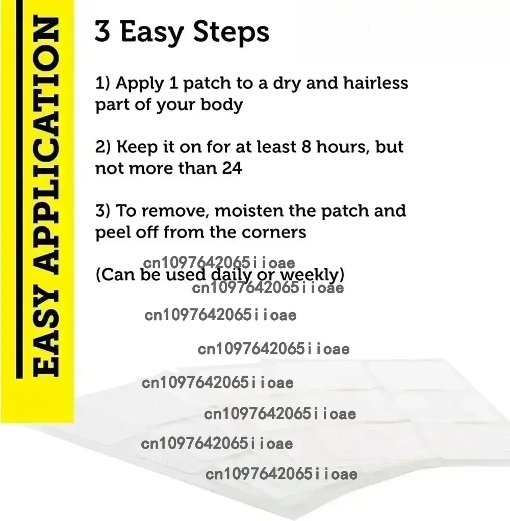 30 plastry Liposomal NAD Transdermal Patches - Cellular Anti-Aging Support, Energy, Focus