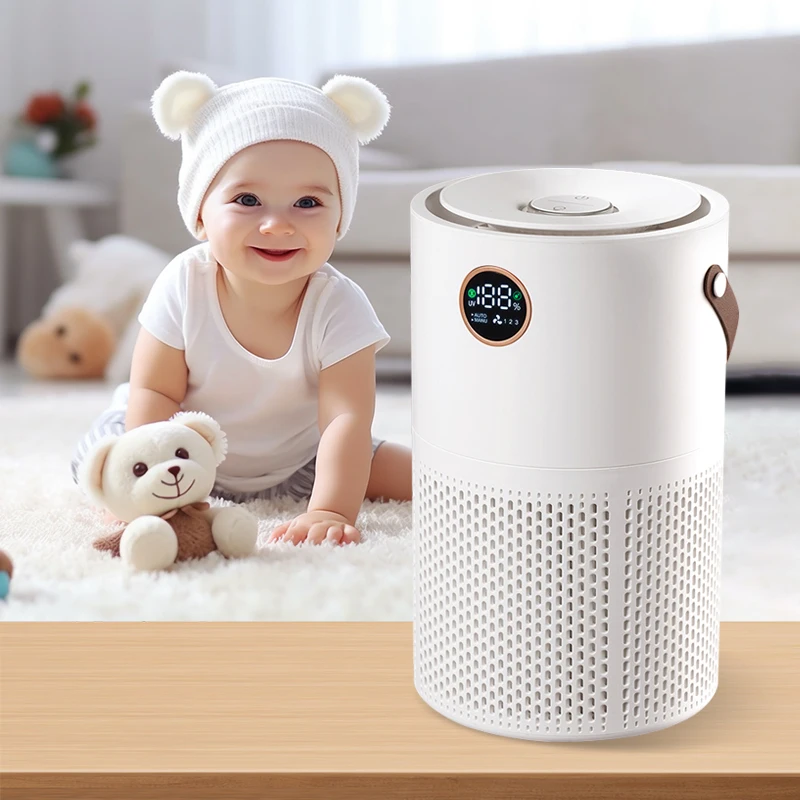 For Baby Air Purifier Sterilizers Smart for Sterilization Deodorization Disinfection Portable Electronic Purifier Filter