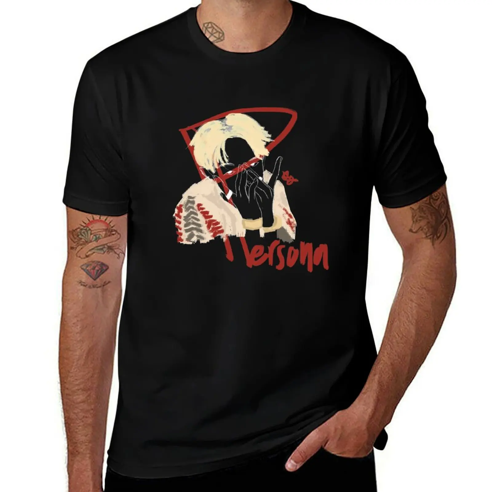 namjoon persona T-Shirt Relaxed Fit Casual Short Sleeve Top