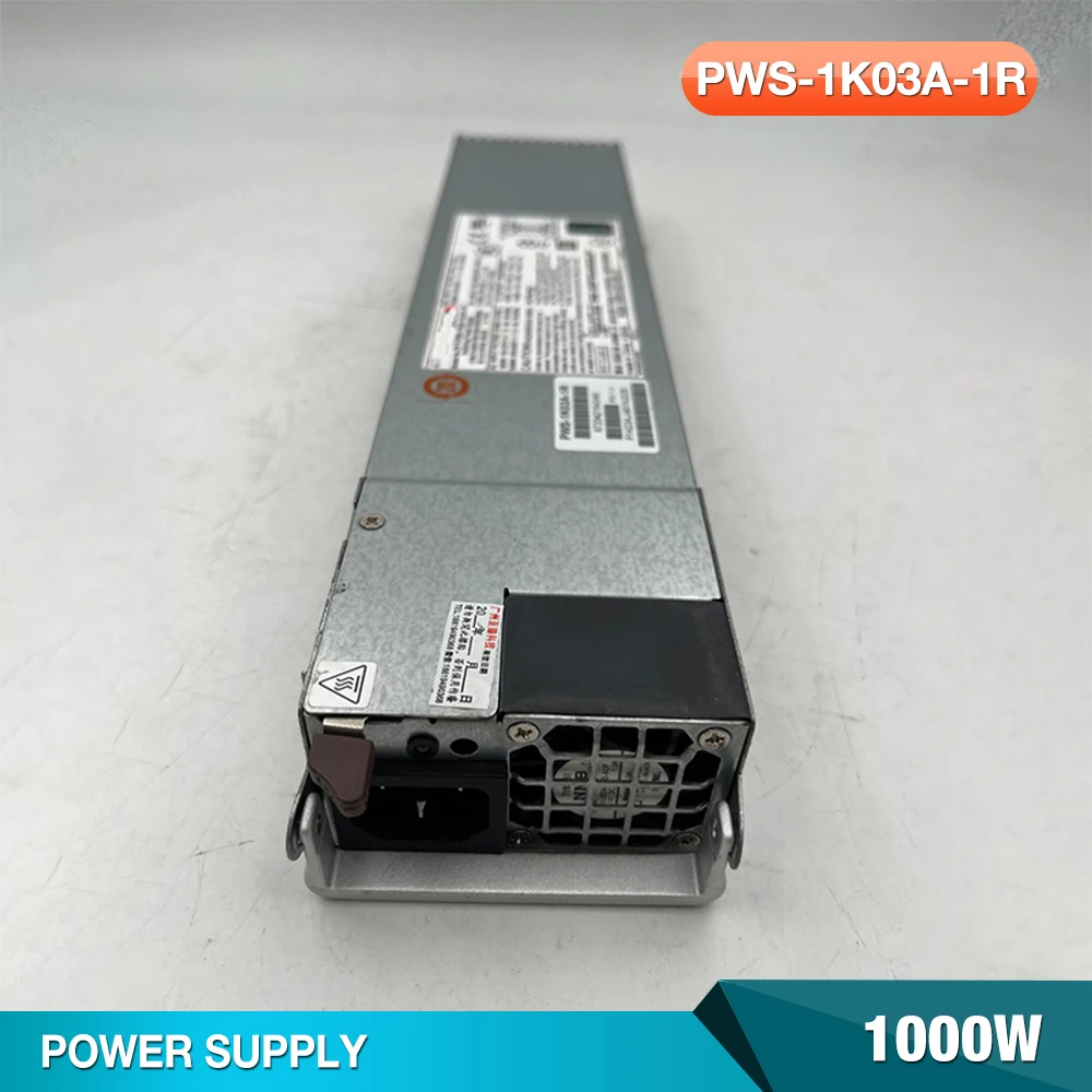 

Original For Supermicro 1000W Server Redundant Power Supply Module Power Supply PWS-1K03A-1R