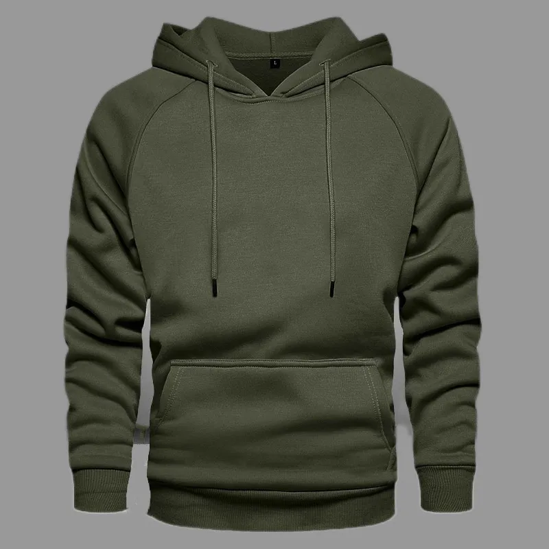 

Men's Winter Fleece Warm Hoodies Sweatshirt Hooded Clothing Autumn Streetwear Hoodie Male Casual Oversized Sweatshirt