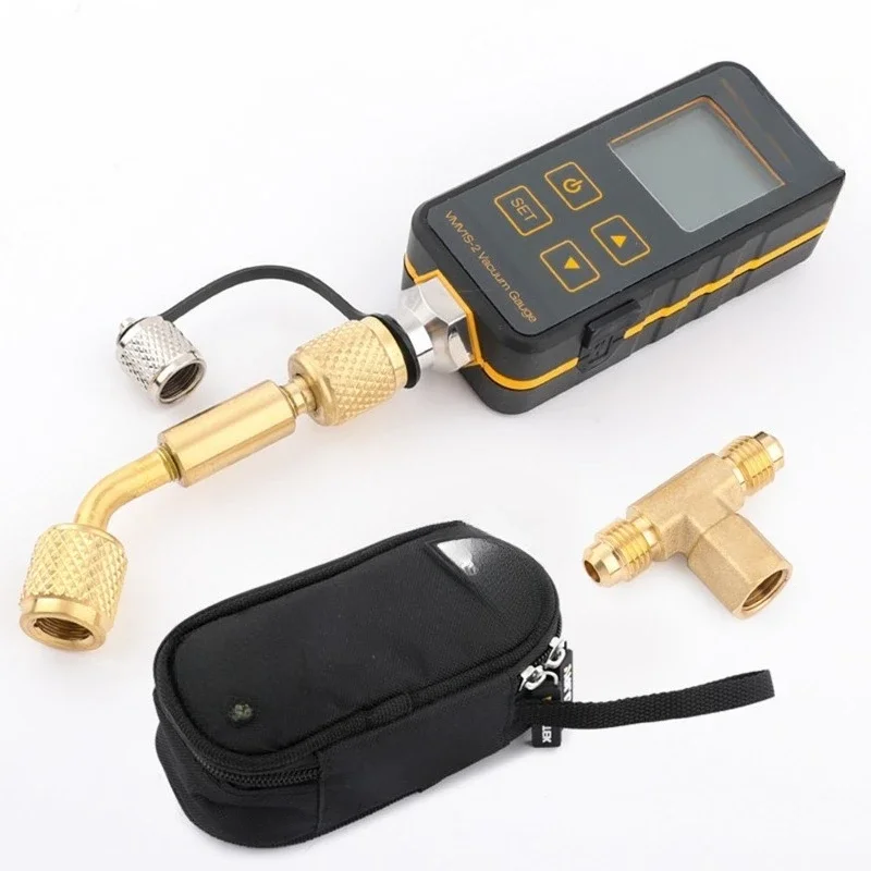 Digital Vacuum Gauge VMV1S-2 Wireless Bluetooth APP Intelligent IoT Electronic Digital Pressure Differential Gauge Absolute