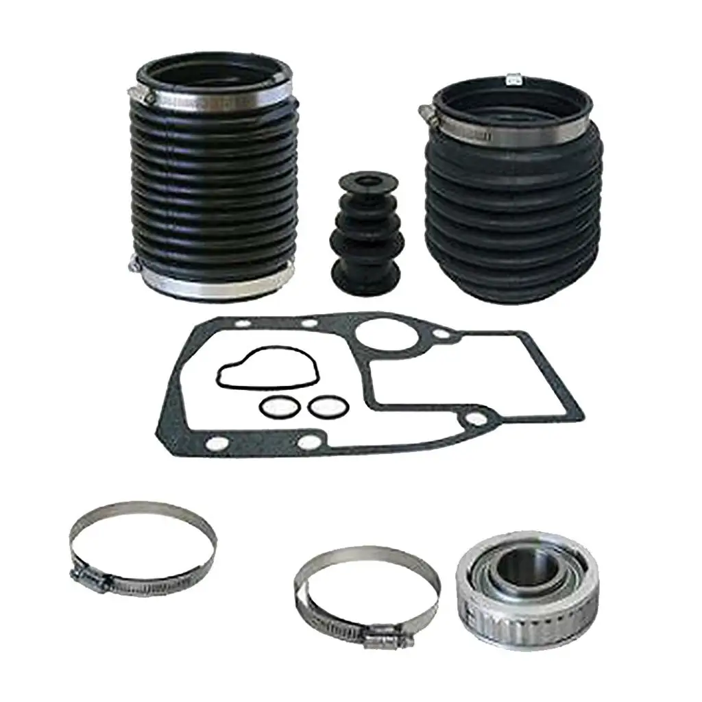 

Bellows Reseal Kit Exhaust Gimbal Bearing Outdrive Mounting Gasket 18-2771 for Omc King , Easy to Install