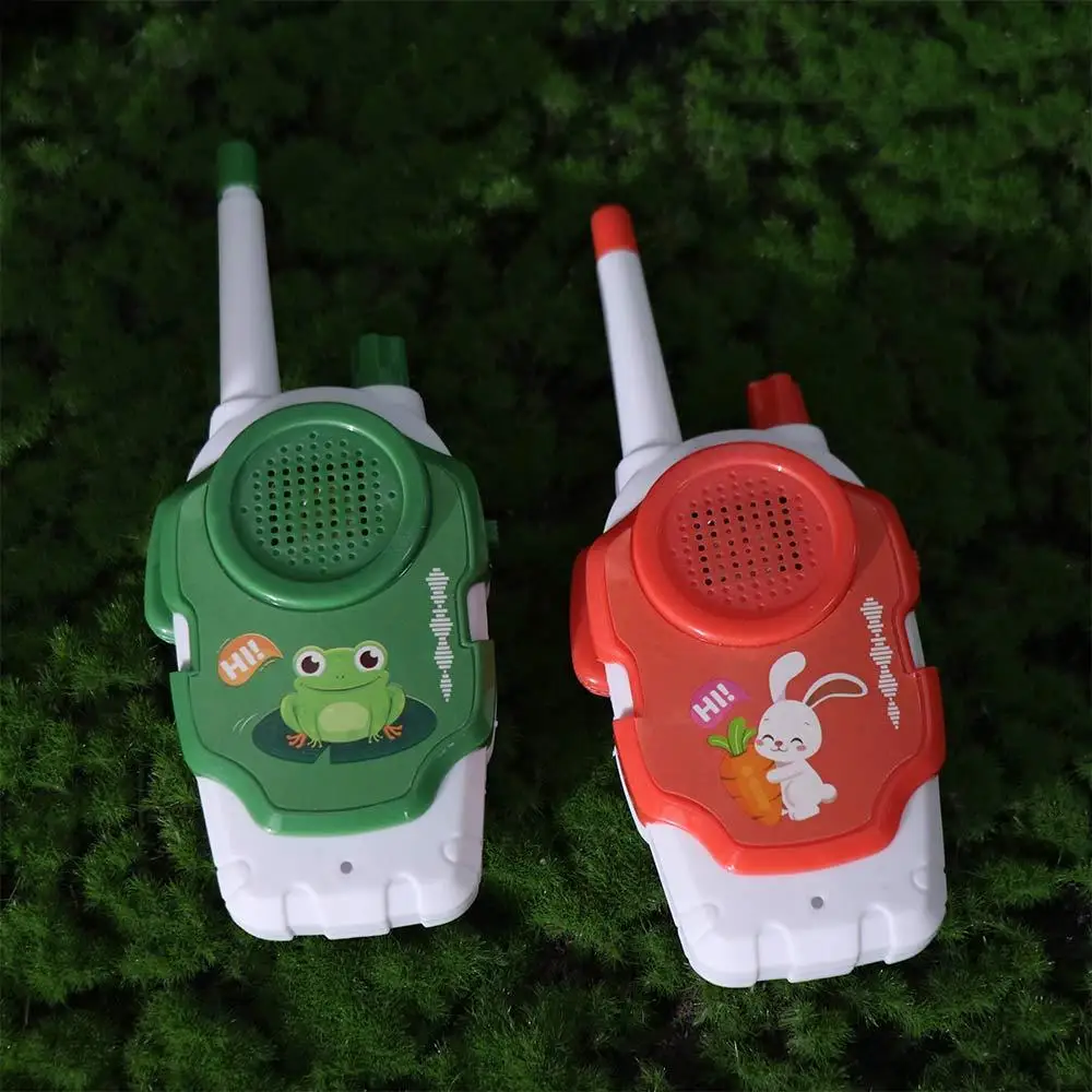 วิทยุ Interphone เด็ก Walkie Talkie ของเล่นทางไกล Early การศึกษาเด็ก Intercom เครื่อง Transceiver ไม่มีรังสี