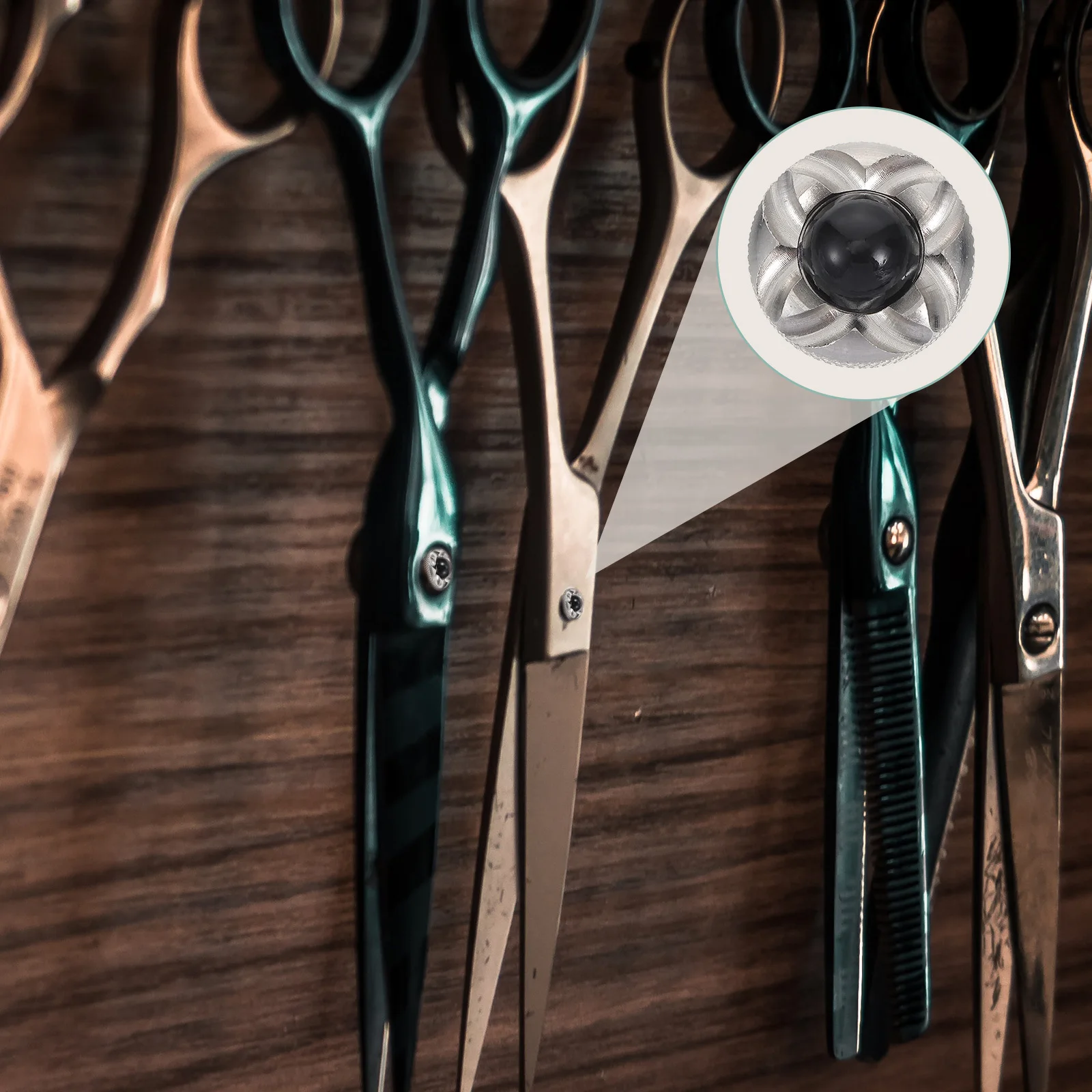 

Scissor Shaft Screw For Hair Clipper Parts Stainless Steel Center Shaft Screw Removable Pet Scissor Decoration Craft