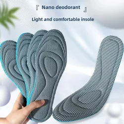 Sport Insoles Soft Shoe Pads Breathable Insoles Sweat-absorbent Breathable Wear-resistant Deodorant Shock Absorption Cushion