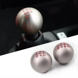 Universal Car Aluminum 5 6 Speed M10X1.5 Ball Shape Gear Shift Knob Fit For Honda Civic City FD2 FN2 EP3 TYPE R DC2 DC5 AP1 AP2