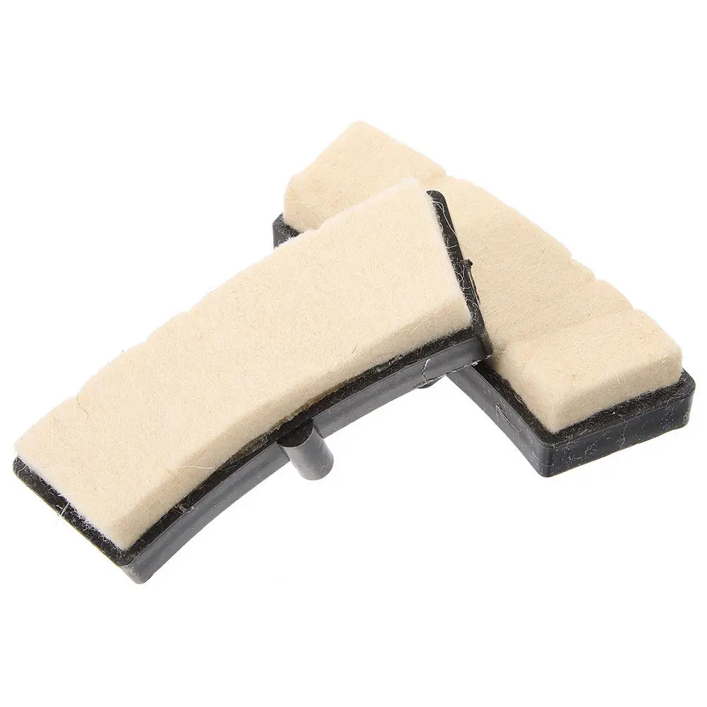 

1 Pair Stationary Exercise Bike Brake Pads Wool Felt Resistance Quiet Smooth Indoor Cycling Replacement Fitness Brake Parts