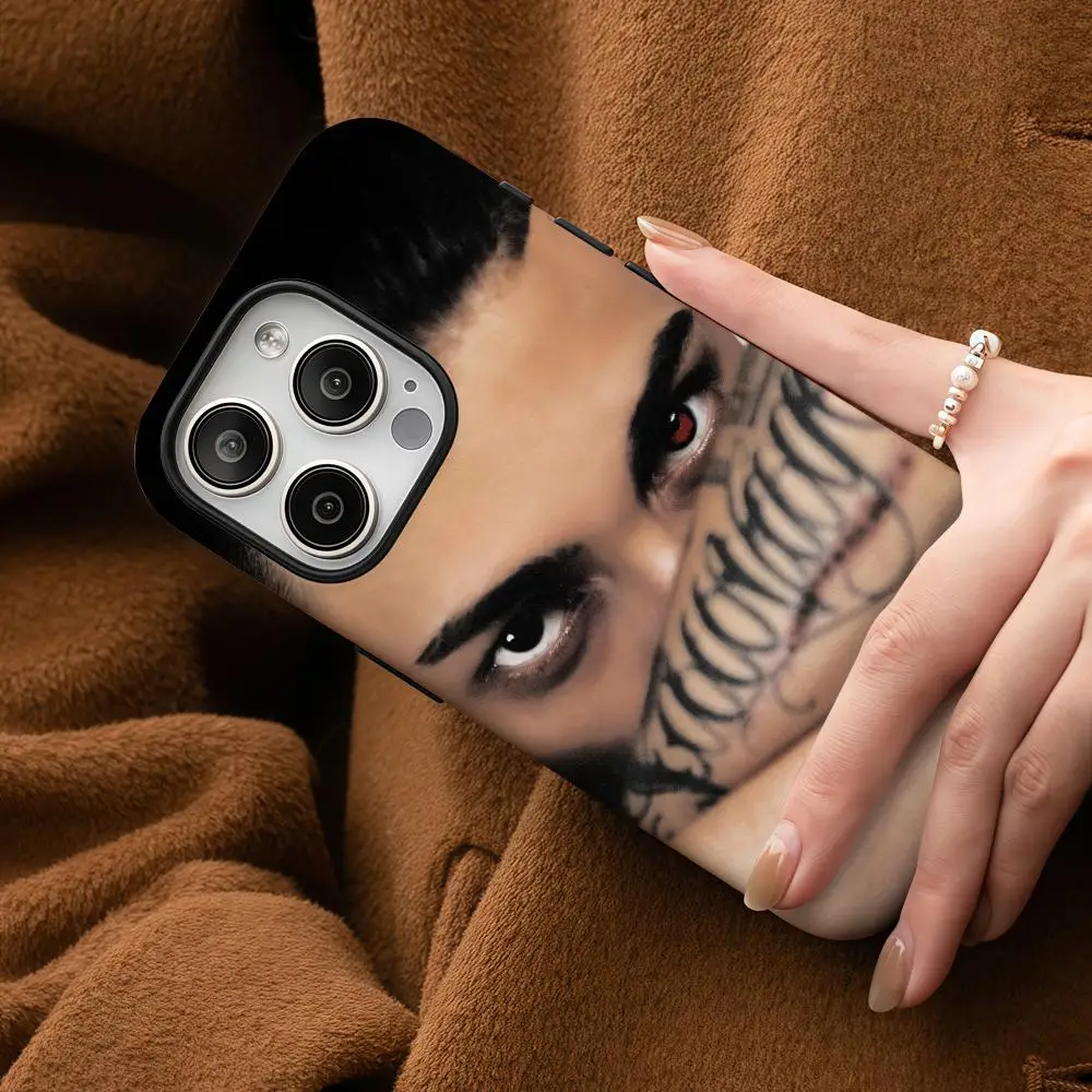 حافظة هاتف Baby Gang لهاتف iPhone 17 16 15 14 13 12 Pro Max Plus لامعة HD طبقة مزدوجة سائل خلفي غلاف صلب #3