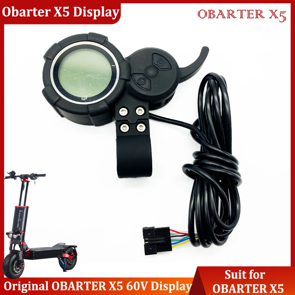 Original OBARTER X5 60V Display X1/X3 48V Display Suit for OBARTER X1/X3/X5 Electric Scooter Official OBARTER Accessories