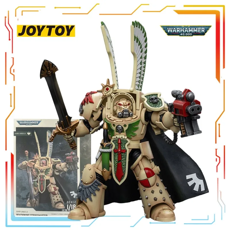 Genuino Spot Merci JOYTOY Originale Warhammer 40K Serie Deathwing Knight Anime Action Figure Giocattoli Modello Regali per I Ragazzi