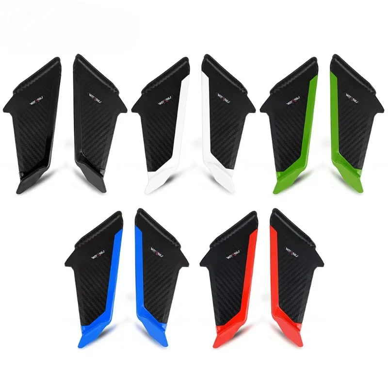 QIANBAI Aerodynamic Winglets Side Spoilers Dynamic Fairing Wing Kit for HONDA CBR600 CBR650R CBR1000 CBR300R CBR650F CBR500R