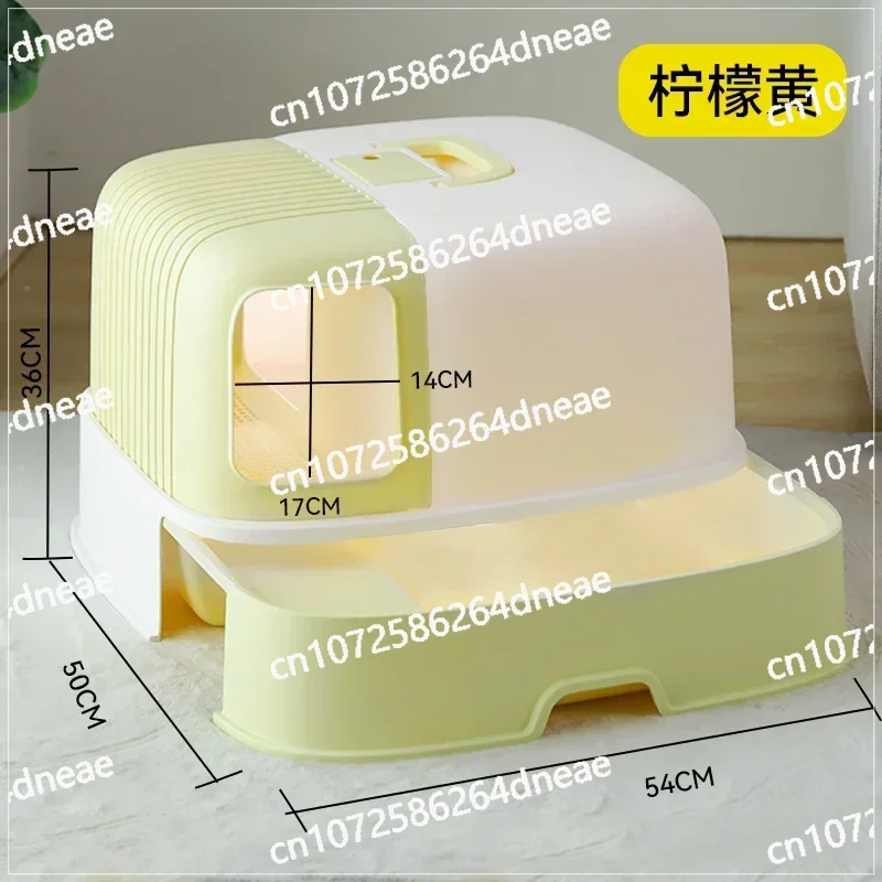 

Corridor cat toilet litter box automatic self cleaning