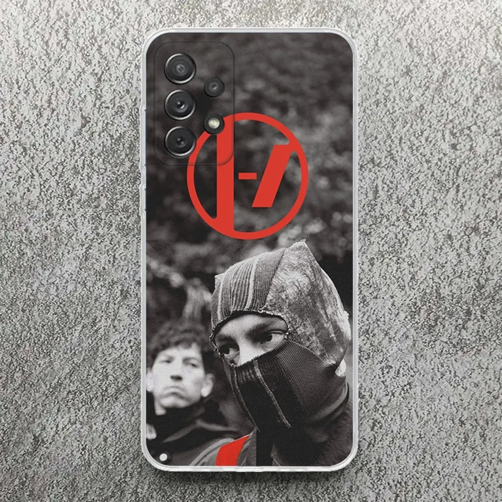 T-Twenty one pilots Phone Case For Samsung,Galaxy,S20,S21,S22,S23,Fe,Lite,Plus,Ultra Note Shell